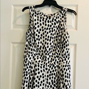 Loft polka dot romper